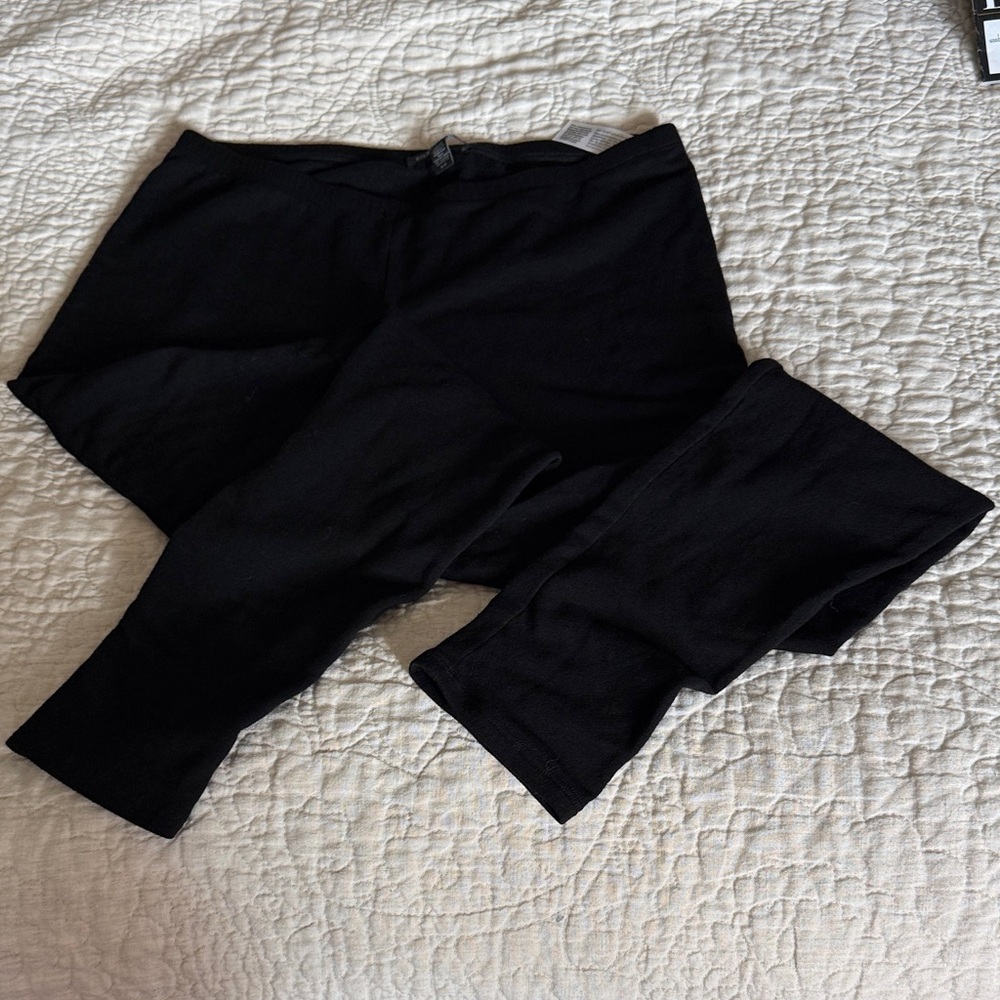 Eileen Fisher Black Leggings size SP inseam 27”